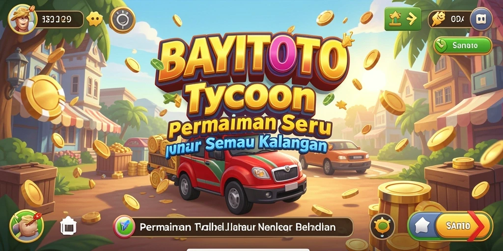 Screenshot gameplay <strong>BAYITOTO</strong> yang menarik menampilkan keseruan manajemen bisnis.
