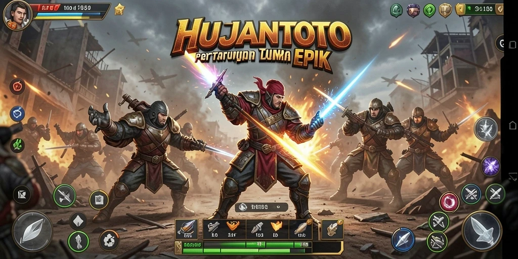 Gameplay seru dan aksi pertarungan yang intens.