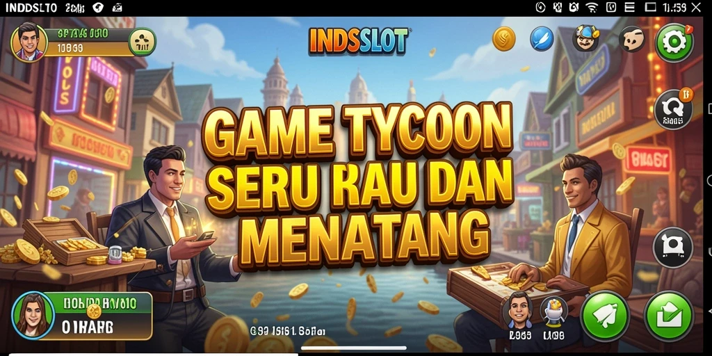 Tampilan gameplay menarik dari INDSLOT yang menantang.