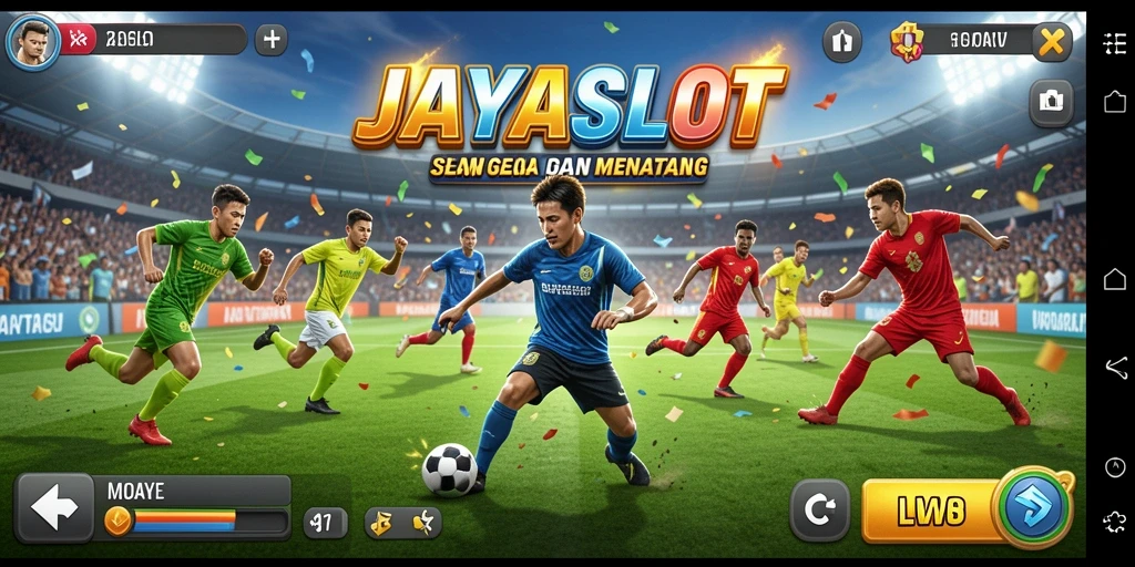 Gameplay seru dalam JAYASLOT menampilkan aksi olahraga yang mendebarkan.