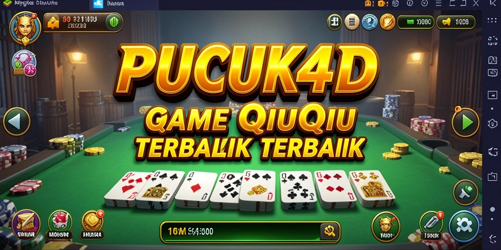 Tampilan gameplay seru di PUCUK4D dengan aksi QiuQiu.