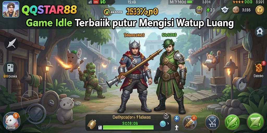 Tampilan gameplay QQSTAR88 yang menawan dan interaktif.
