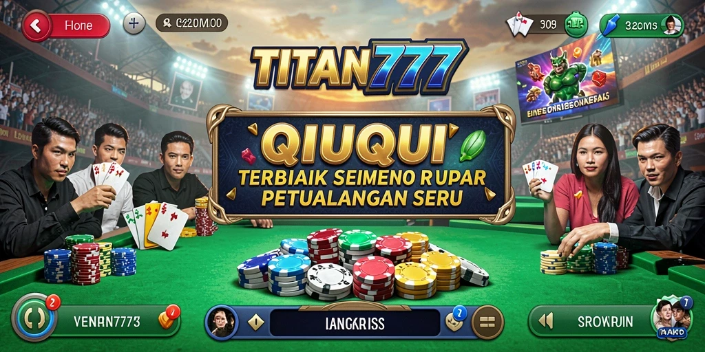 Gameplay seru dan kompetitif dalam TITAN777.