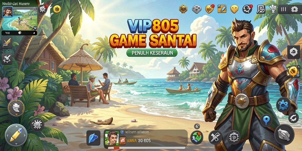 Screenshot gameplay VIP805 menampilkan keseruan dalam bermain game Casual.