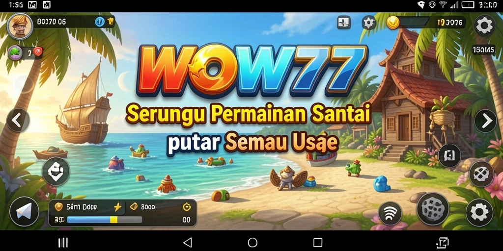 Tangkapan layar gameplay WOW77 yang mengasyikkan dan penuh warna.
