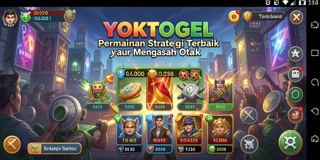 Screenshot gameplay YOKTOGEL menampilkan momen strategi intens.